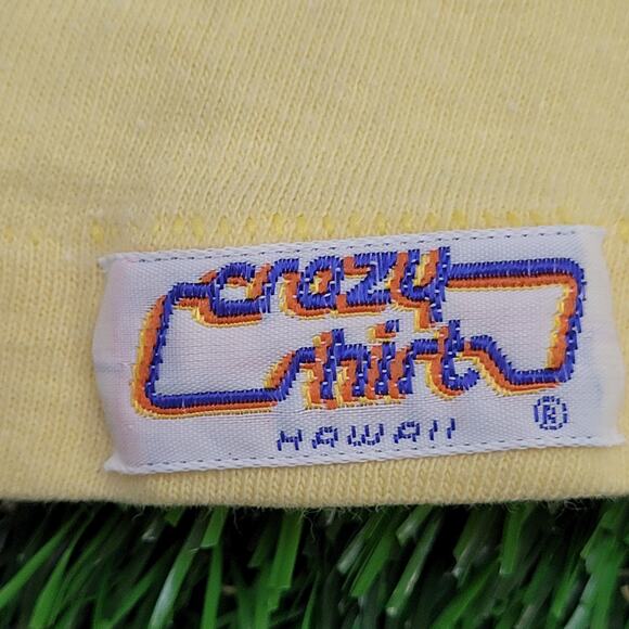 Vintage 80s Shark Tank-Top Small 17x24 Crazy-Shirts Kauai - Picture 9 of 16